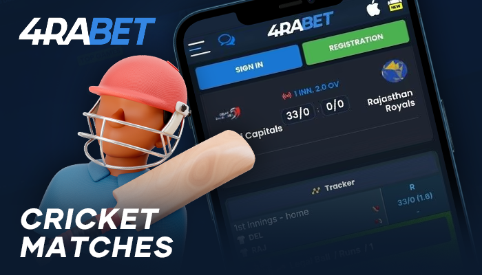 Betting on Cricket and Live Odds with 4Rabet